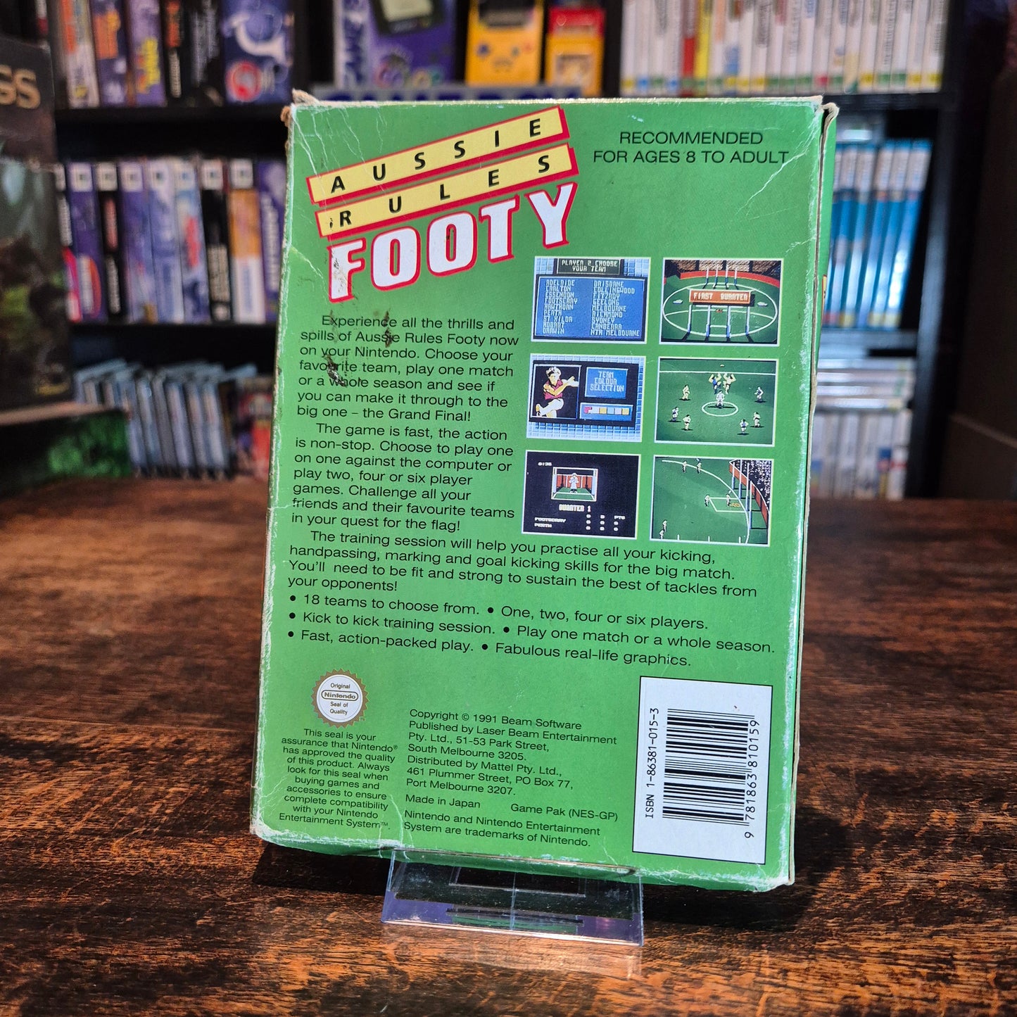 Aussie Rules Footy - Incomplete - NES - PAL