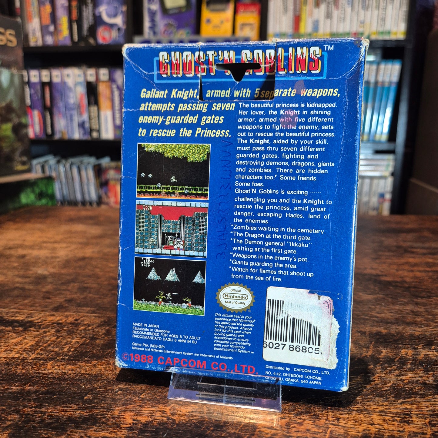 Ghost N Goblins - Complete - NES - PAL