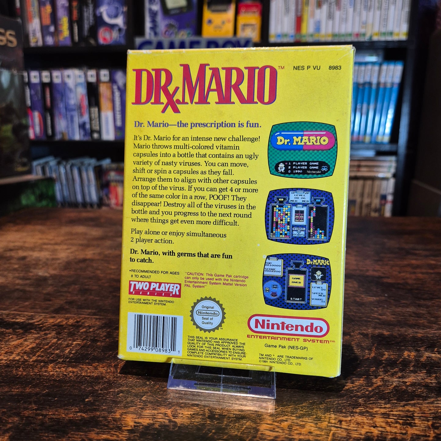 Dr Mario - Complete - NES - PAL