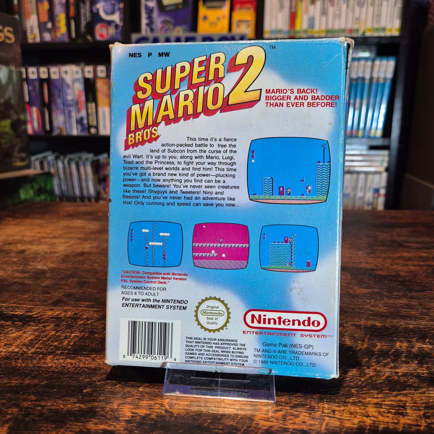 Super Mario Bros 2 - Complete - NES - PAL