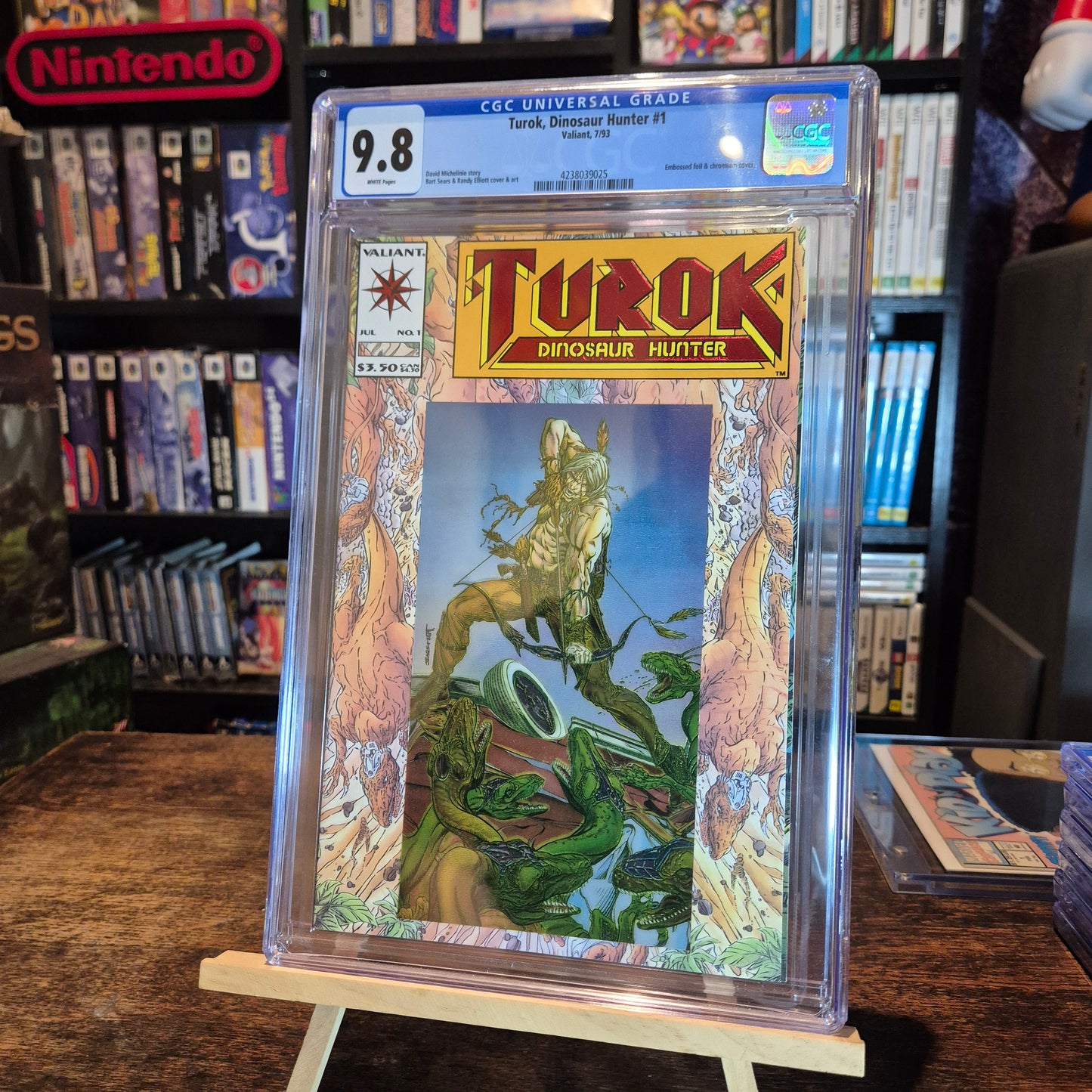 Turok Dinosaur Hunter #1 1993 CGC 9.8 - Valiant