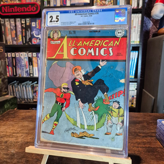 All American Comics #78 1946 CGC 2.5 - DC Comics