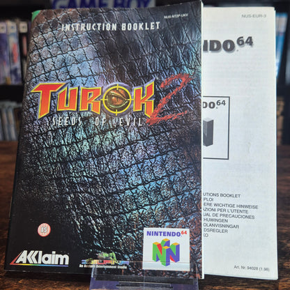 Turok 2 - Complete - Nintendo 64