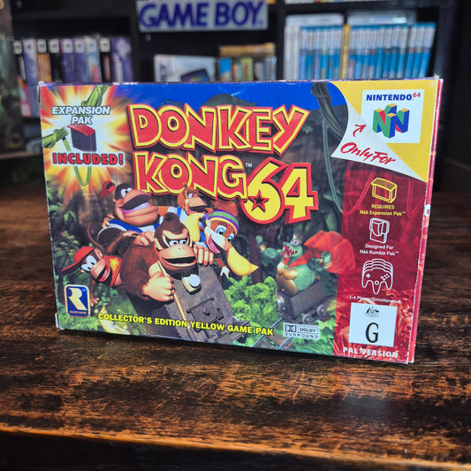 Donkey Kong 64 with Expansion Pak! - Complete - Nintendo 64