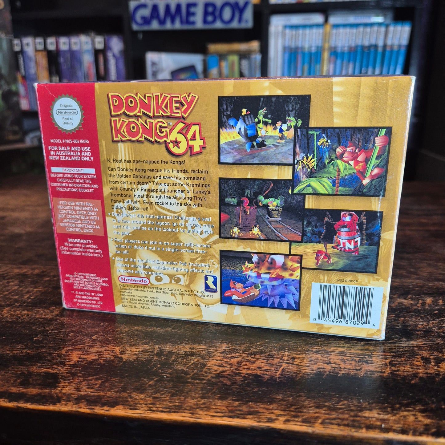 Donkey Kong 64 with Expansion Pak! - Complete - Nintendo 64