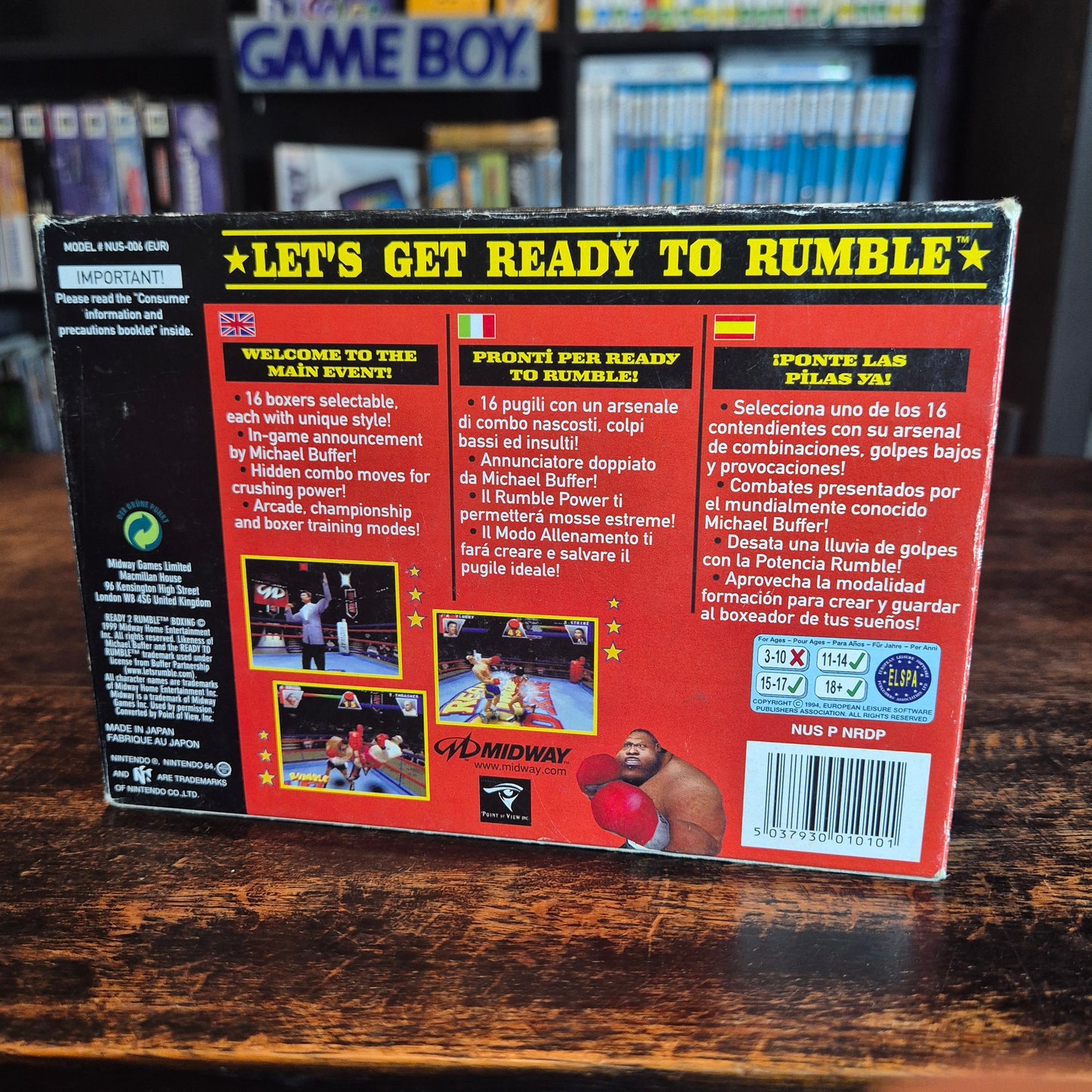 Ready 2 Rumble Boxing - Complete - Nintendo 64