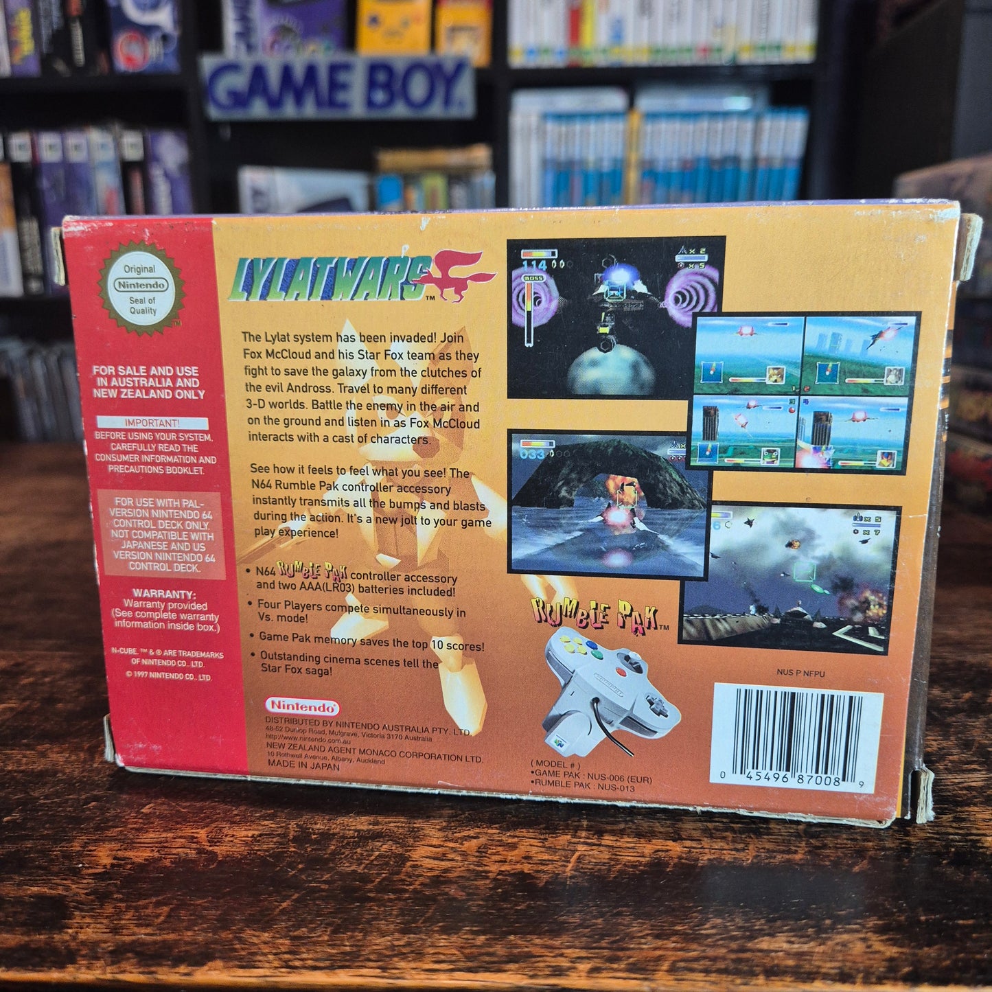 Lylat Wars BIG BOX - Incomplete - Nintendo 64