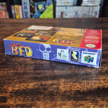 Conker's Bad Fur Day - Complete - Nintendo 64 + Free Acrylic Case