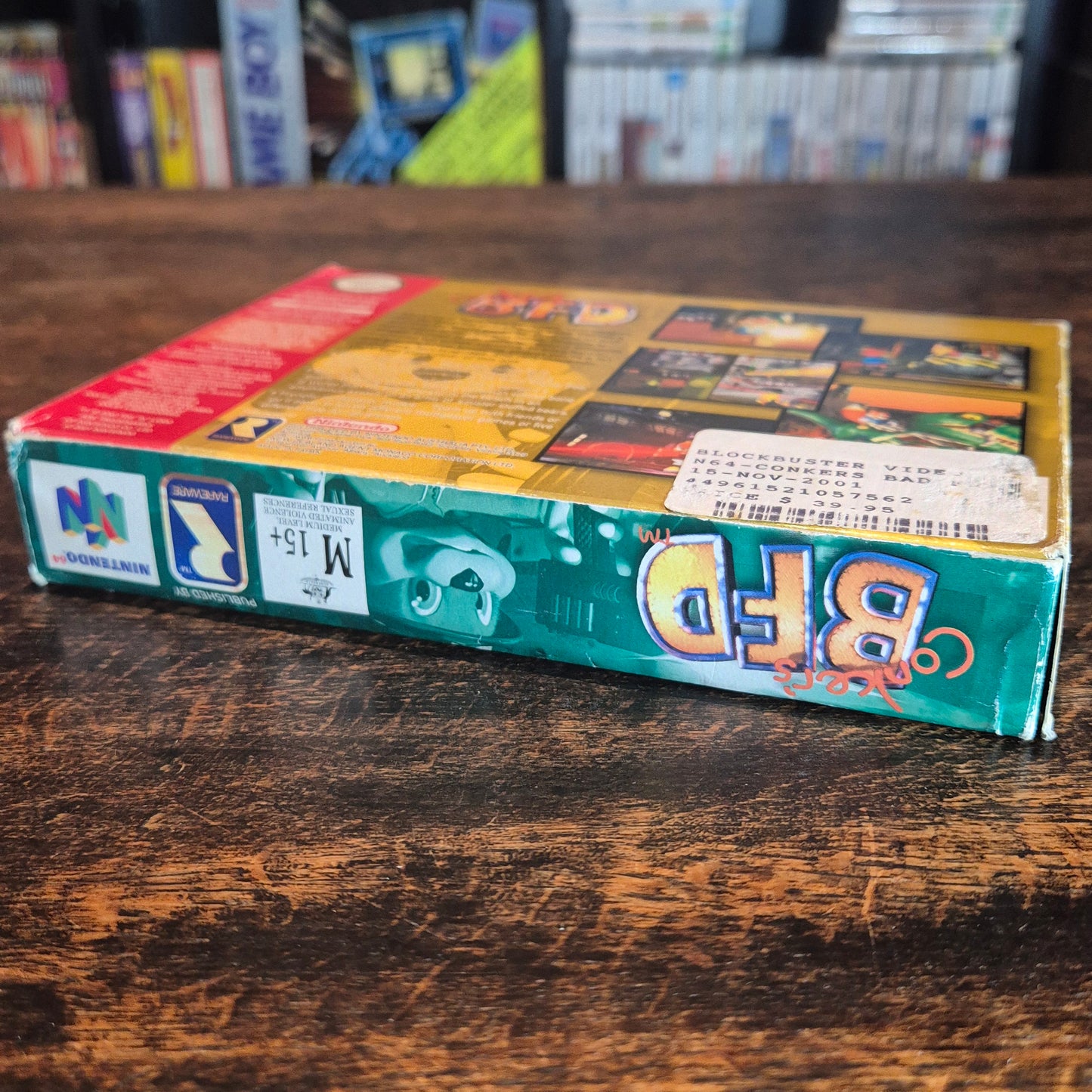 Conker's Bad Fur Day - Complete - Nintendo 64 + Free Acrylic Case