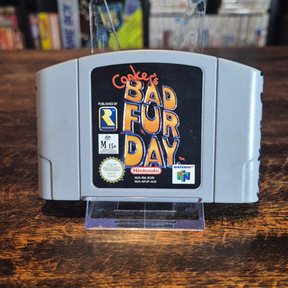 Conker's Bad Fur Day - Complete - Nintendo 64 + Free Acrylic Case