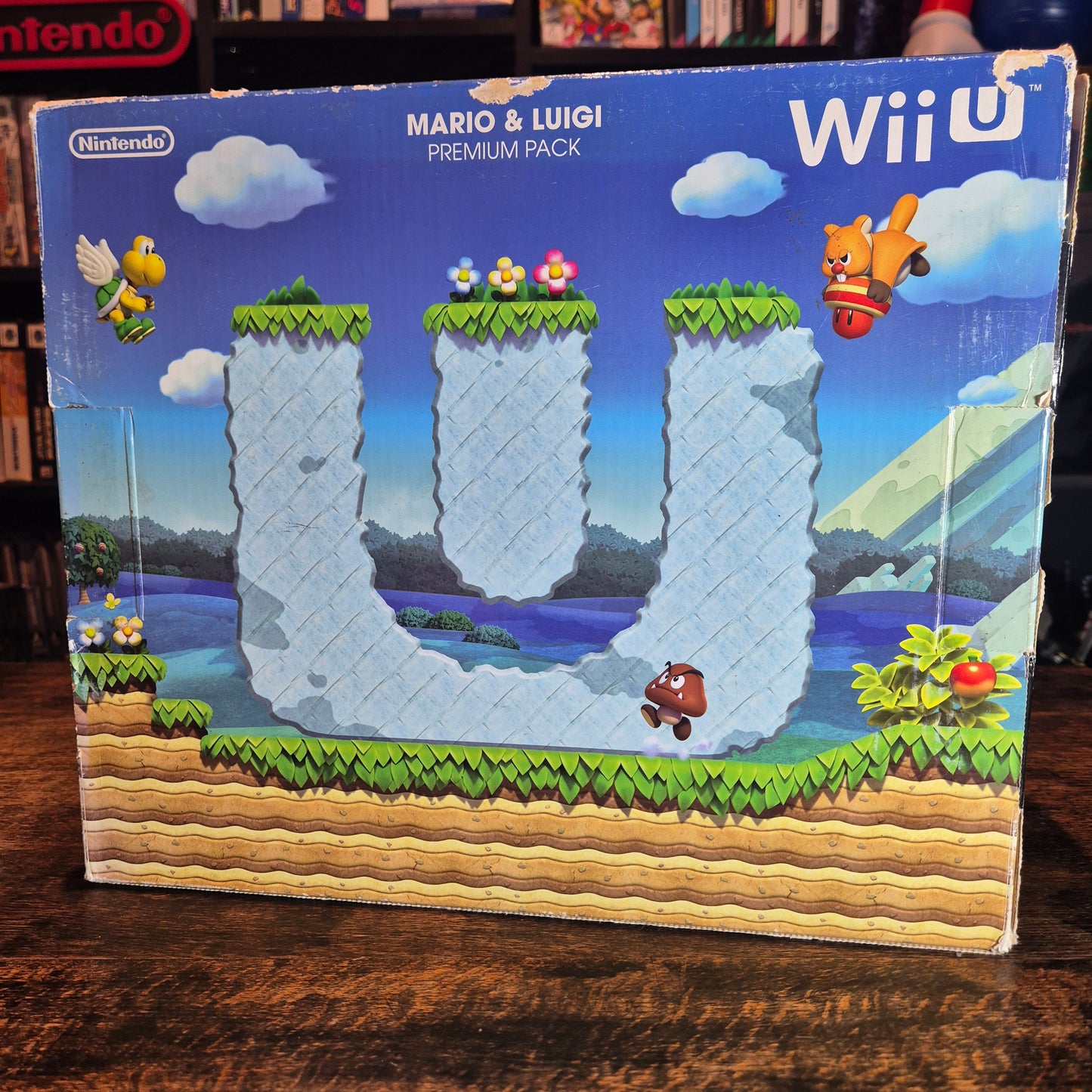 Nintendo Wii U Mario & Luigi Premium Pack Console - Boxed - PAL