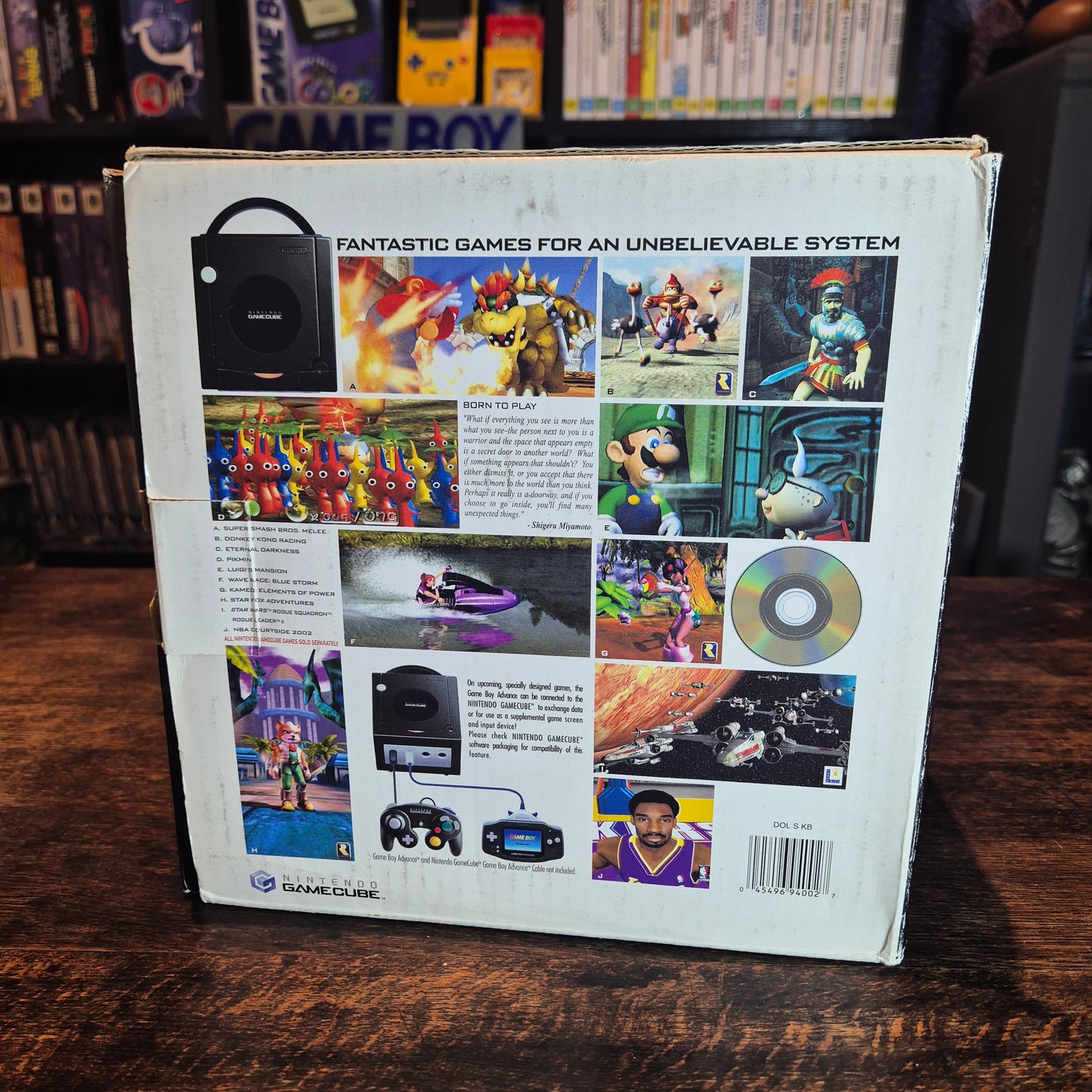 Nintendo Gamecube Black Console - Boxed - PAL