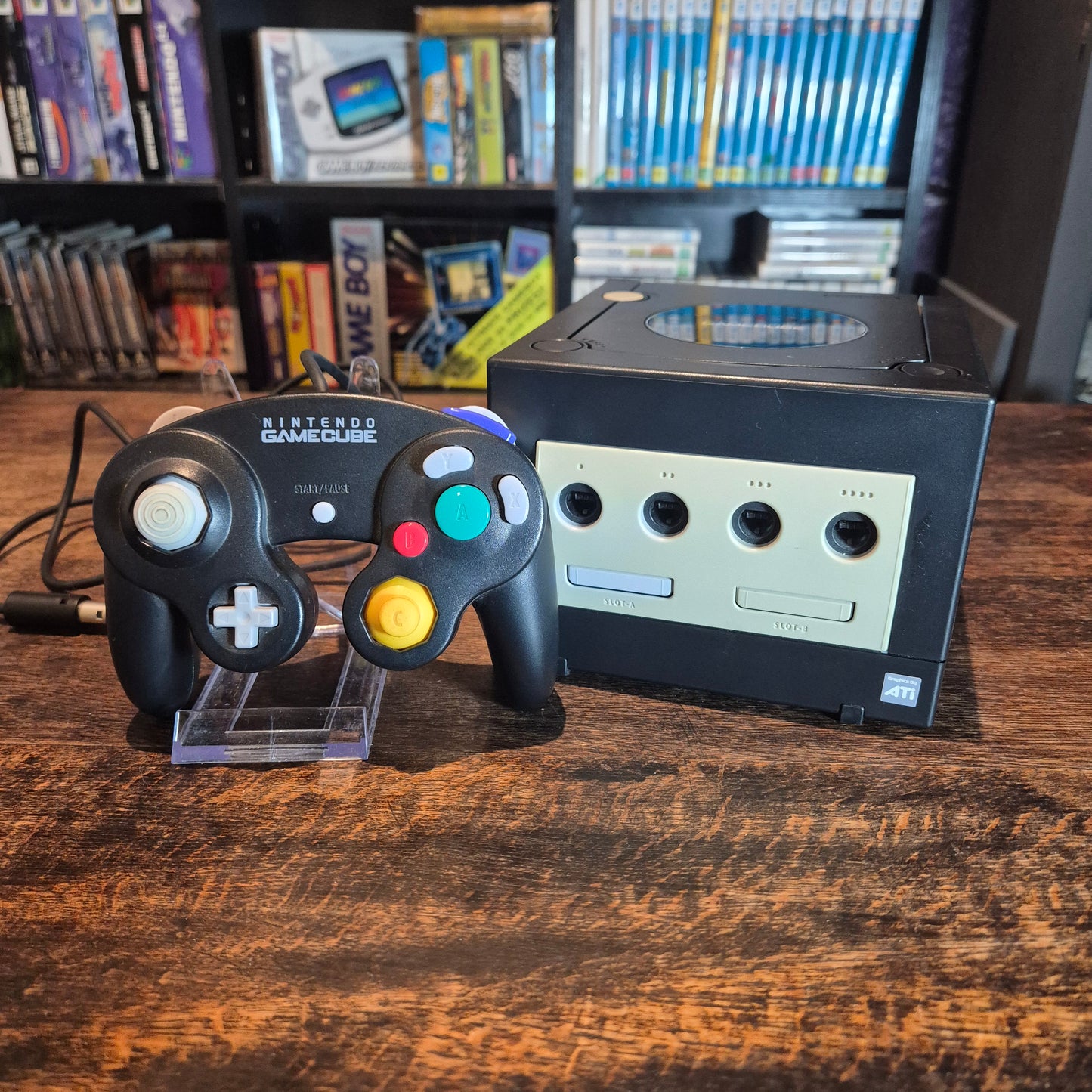 Nintendo Gamecube Black Console - Boxed - PAL