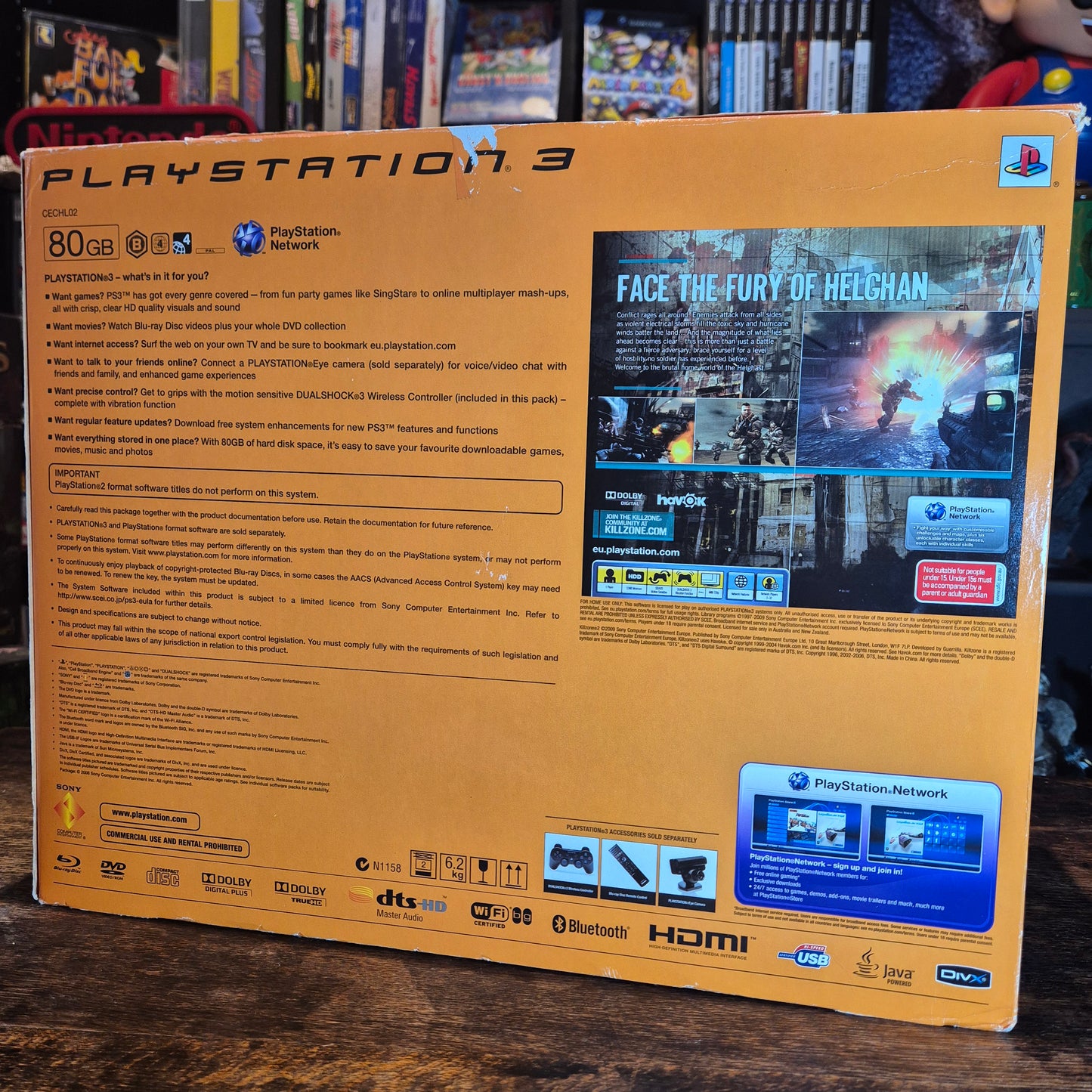 Sony PlayStation 3 Killzone 2 Console Bundle 80GB - Boxed