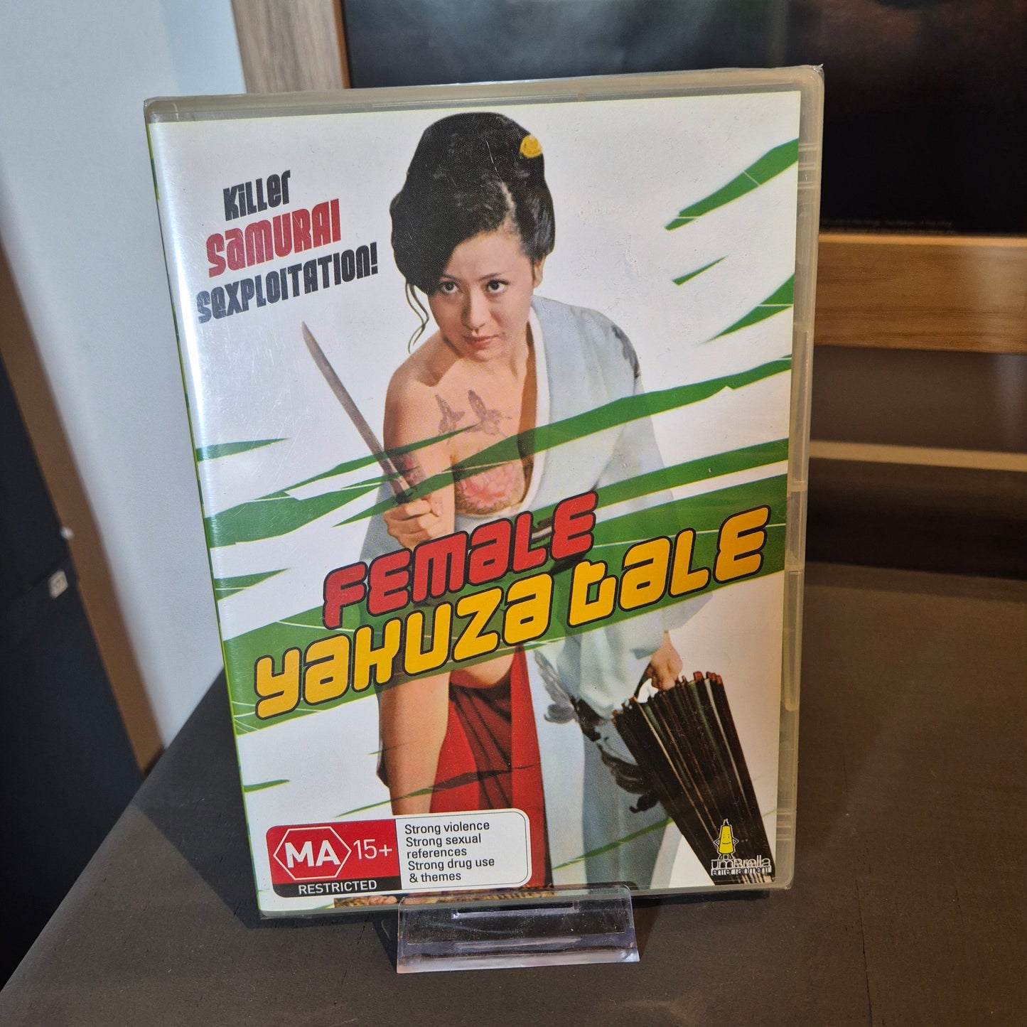 Female Yakuza Tale (1973) DVD PAL Region 4 - Cult Japanese Action Movie - SEALED