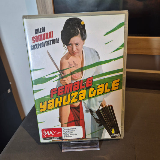 Female Yakuza Tale (1973) DVD PAL Region 4 - Cult Japanese Action Movie - SEALED