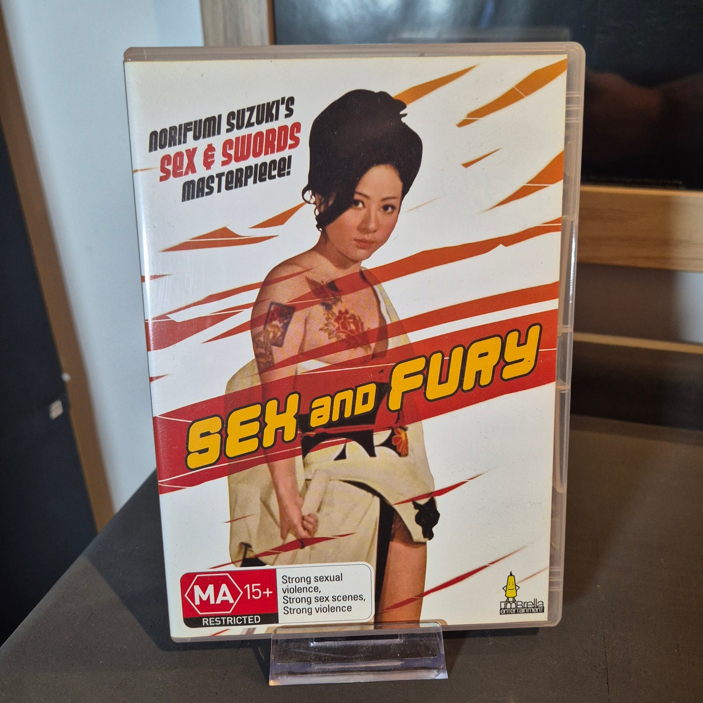 Sex And Fury (1973) DVD PAL Region 4 - Cult Japanese Action Movie