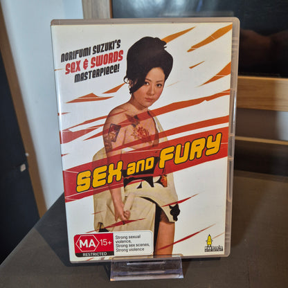 Sex And Fury (1973) DVD PAL Region 4 - Cult Japanese Action Movie