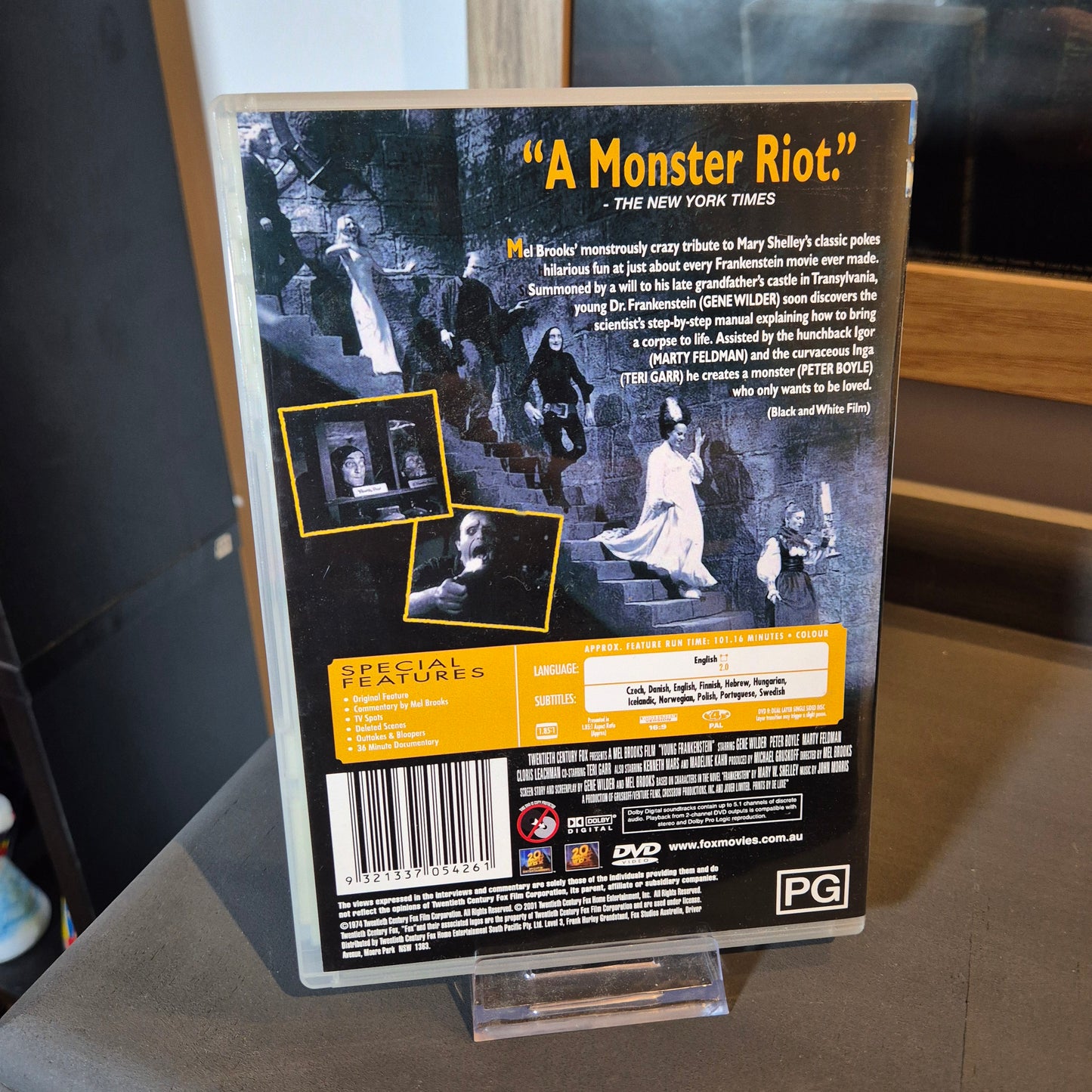 Young Frankenstein (1974) DVD PAL Region 4