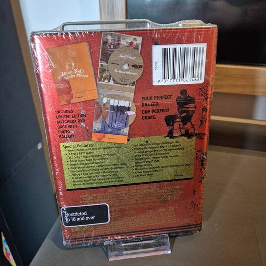 Reservoir Dogs 15th Anniversary Gas Can Edition - DVD PAL Region 4- SEALED