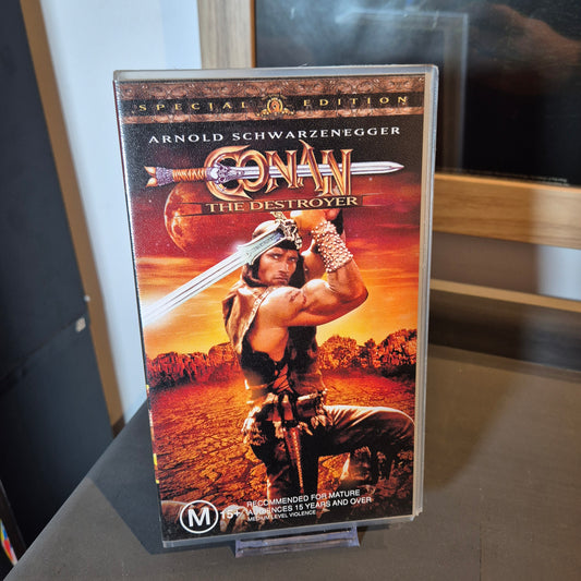 Conan The Destroyer VHS
