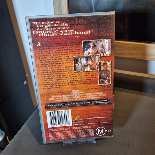 Conan The Destroyer VHS