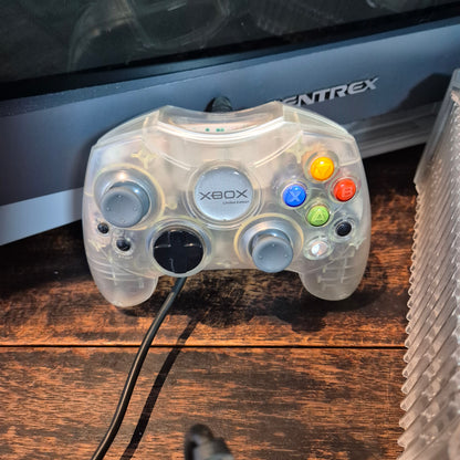 Microsoft Xbox Crystal Limited Edition Console & Controllers - Unmodified - PAL