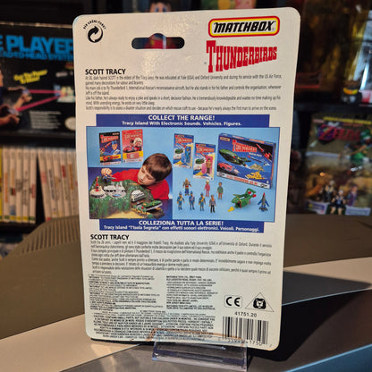 1992 Matchbox Scott Tracy - Thunderbirds Figure - Sealed