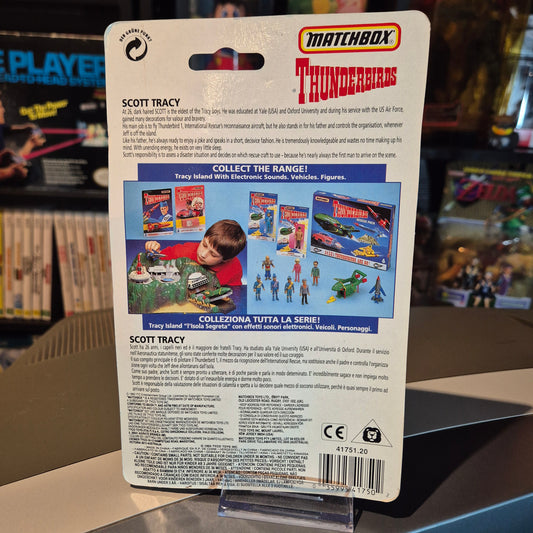 1992 Matchbox Scott Tracy - Thunderbirds Figure - Sealed