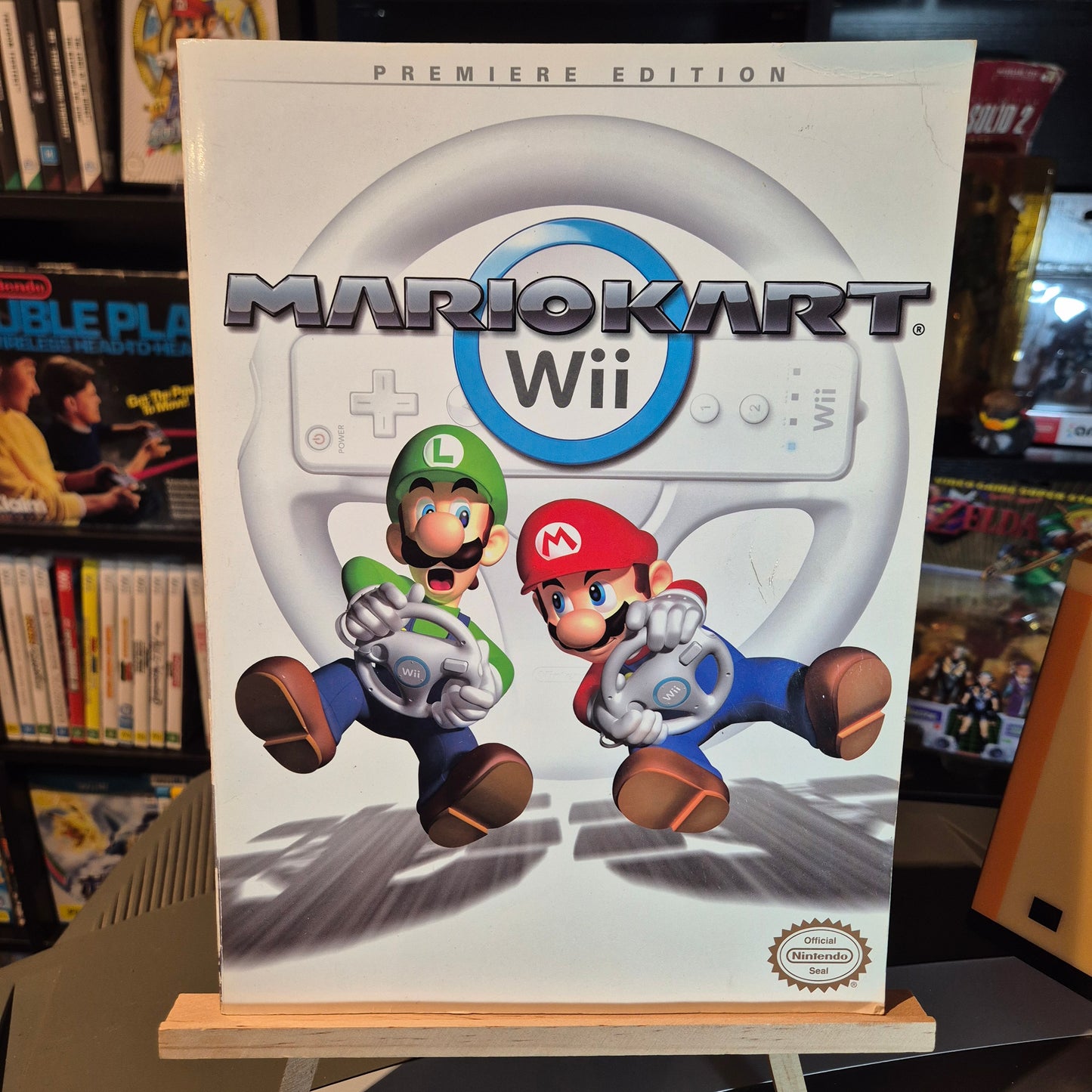 MARIO KART Wii Premiere Edition 2008 Prima Paperback Strategy Guide
