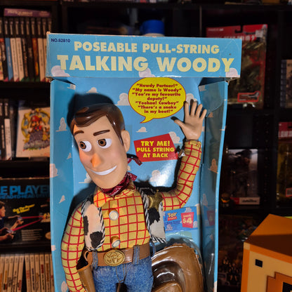 1995 Thinkway Poseable Pull-String Talking Woody - 1st Edition - SEALED