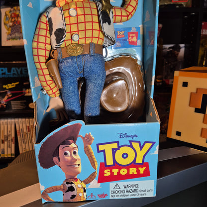 1995 Thinkway Poseable Pull-String Talking Woody - 1st Edition - SEALED