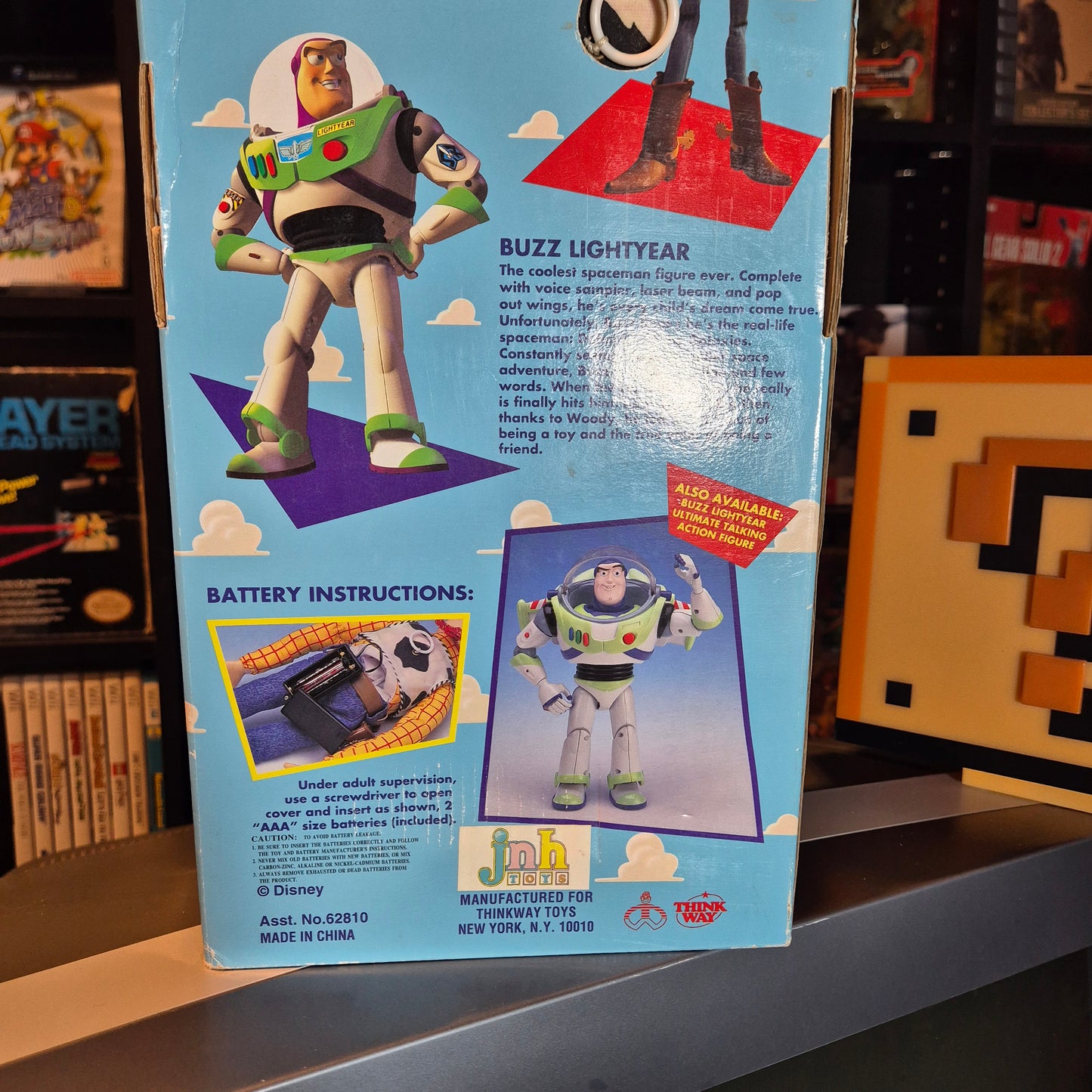 1995 Thinkway Poseable Pull-String Talking Woody - 1st Edition - SEALED