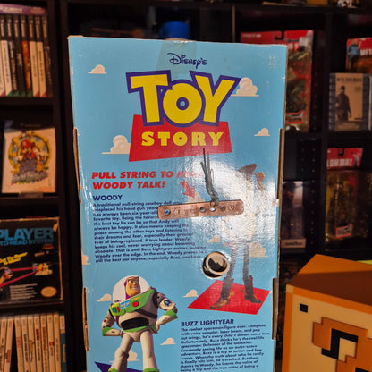 1995 Thinkway Poseable Pull-String Talking Woody - 1st Edition - SEALED